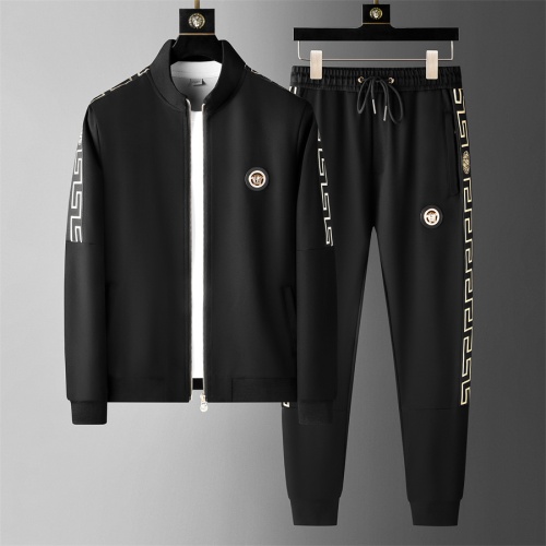 Wholesale Versace Tracksuits Long Sleeved For Men #1248852 $85.00 USD, Wholesale Quality Replica Versace Tracksuits