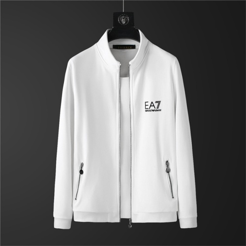 Replica Armani Tracksuits Long Sleeved For Men #1248860 $85.00 USD for Wholesale