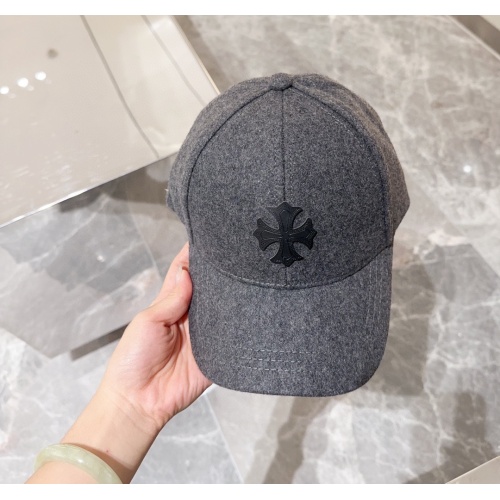 Wholesale Chrome Hearts Caps #1249008 $27.00 USD, Wholesale Quality Replica Chrome Hearts Caps