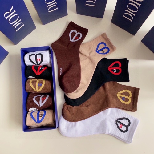 Replica Christian Dior Socks #1249011 $27.00 USD for Wholesale