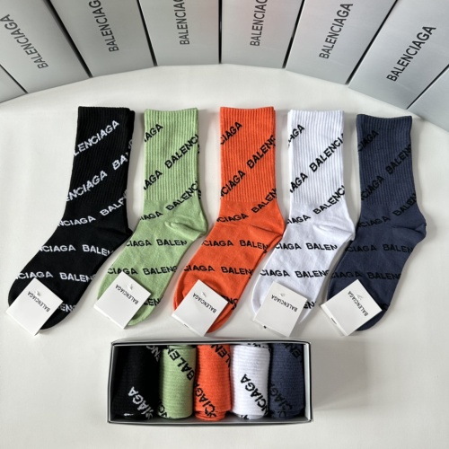 Replica Balenciaga Socks #1249017 $29.00 USD for Wholesale