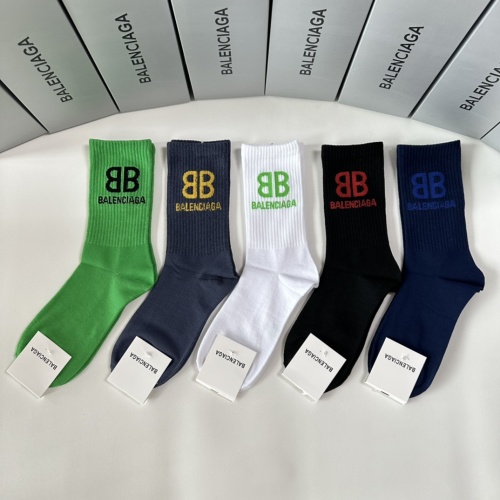 Wholesale Balenciaga Socks #1249021 $29.00 USD, Wholesale Quality Replica Balenciaga Socks