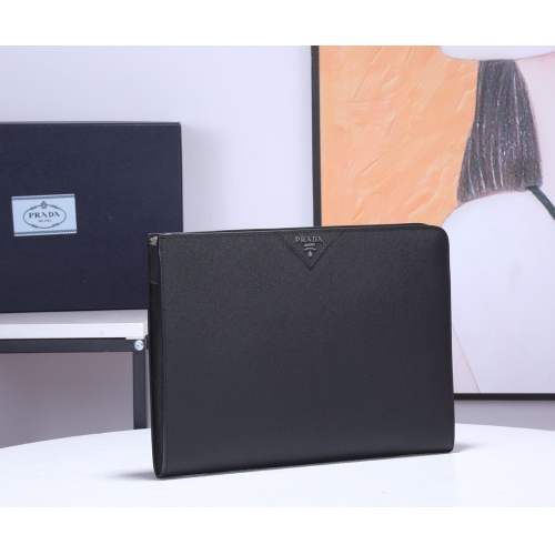 Wholesale Prada AAA Man Wallets #1249129 $115.00 USD, Wholesale Quality Replica Prada AAA Man Wallets