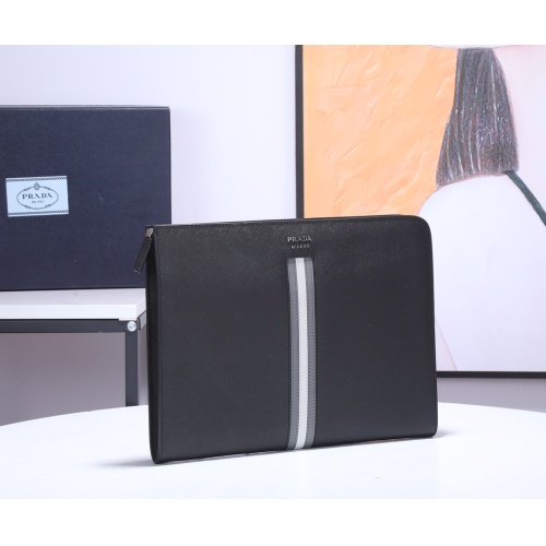 Wholesale Prada AAA Man Wallets #1249130 $115.00 USD, Wholesale Quality Replica Prada AAA Man Wallets