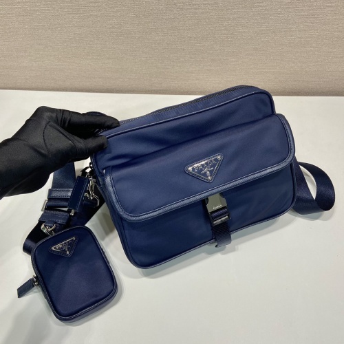 Replica Prada AAA Man Messenger Bags #1249177 $128.00 USD for Wholesale