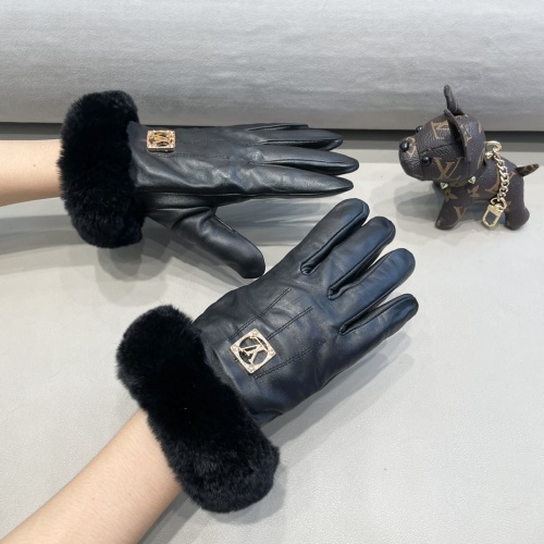 Replica Louis Vuitton LV Gloves For Women #1249291 $52.00 USD for Wholesale