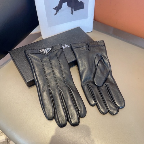 Replica Prada Gloves For Men #1249294 $52.00 USD for Wholesale