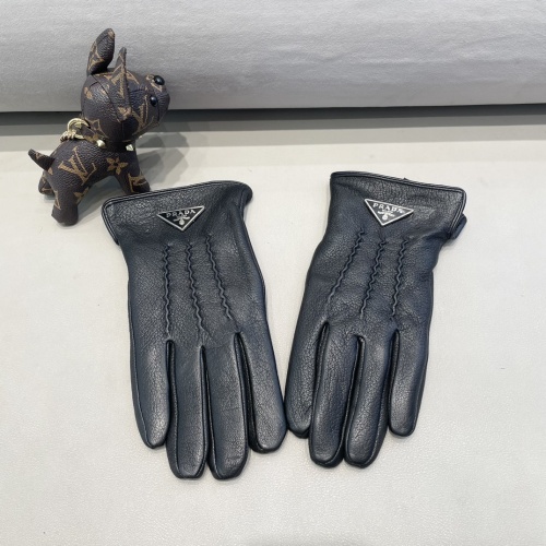 Wholesale Prada Gloves For Men #1249297 $52.00 USD, Wholesale Quality Replica Prada Gloves