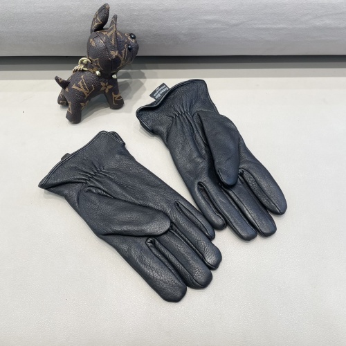 Replica Prada Gloves For Men #1249297 $52.00 USD for Wholesale