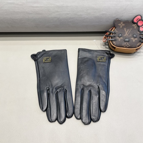 Wholesale Fendi Gloves For Women #1249300 $42.00 USD, Wholesale Quality Replica Fendi Gloves