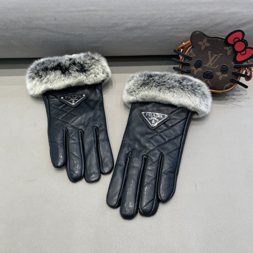 Wholesale Prada Gloves For Women #1249303 $52.00 USD, Wholesale Quality Replica Prada Gloves