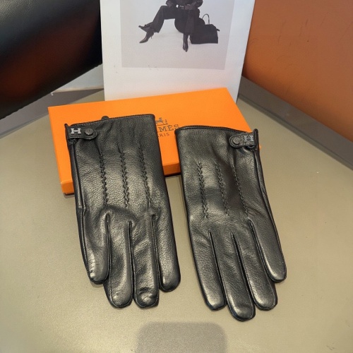 Wholesale Hermes Gloves For Men #1249320 $48.00 USD, Wholesale Quality Replica Hermes Gloves