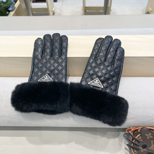 Wholesale Prada Gloves For Women #1249323 $52.00 USD, Wholesale Quality Replica Prada Gloves