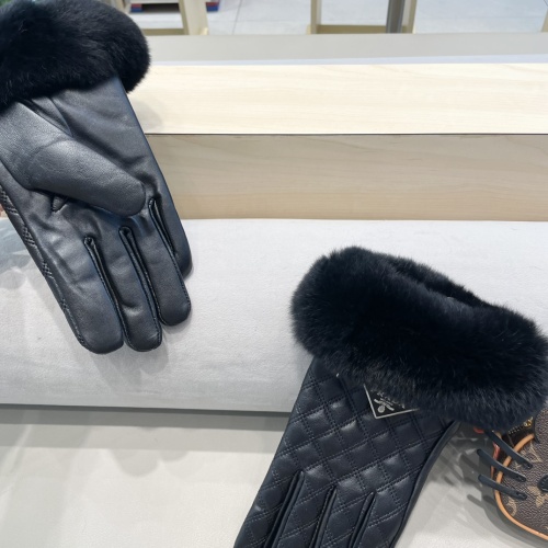 Replica Prada Gloves For Women #1249323 $52.00 USD for Wholesale