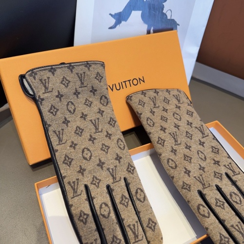 Replica Louis Vuitton LV Gloves For Women #1249333 $52.00 USD for Wholesale