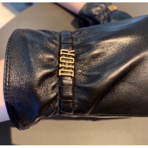 Replica Christian Dior Gloves For Women #1249337 $45.00 USD for Wholesale