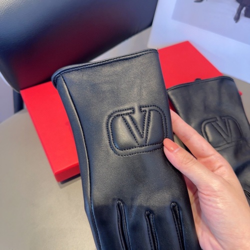 Replica Valentino Gloves For Women #1249338 $42.00 USD for Wholesale