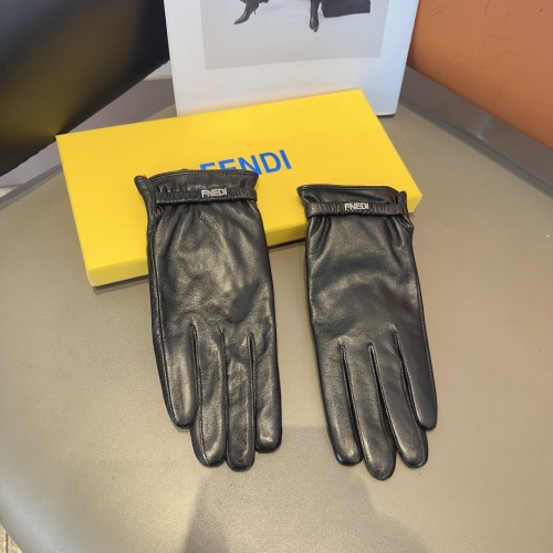 Wholesale Fendi Gloves For Women #1249340 $45.00 USD, Wholesale Quality Replica Fendi Gloves