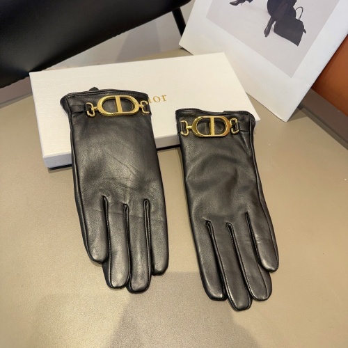 Wholesale Christian Dior Gloves For Women #1249341 $40.00 USD, Wholesale Quality Replica Christian Dior Gloves