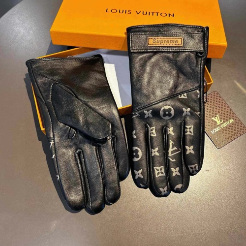 Wholesale Louis Vuitton LV Gloves For Men #1249348 $48.00 USD, Wholesale Quality Replica Louis Vuitton LV Gloves