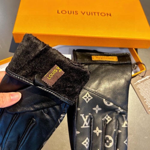 Replica Louis Vuitton LV Gloves For Men #1249348 $48.00 USD for Wholesale