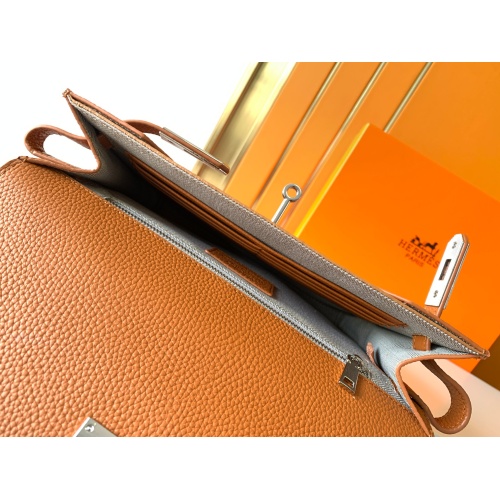 Replica Hermes AAA Man Wallets #1249385 $108.00 USD for Wholesale