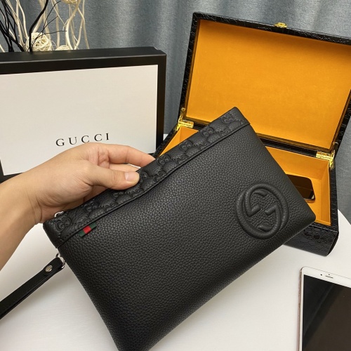 Wholesale Gucci AAA Man Wallets #1249403 $64.00 USD, Wholesale Quality Replica Gucci AAA Man Wallets