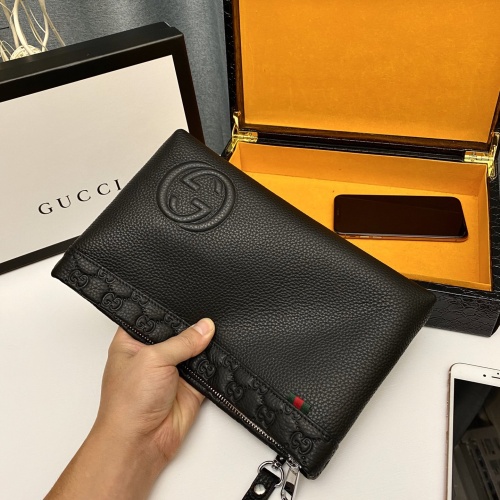 Replica Gucci AAA Man Wallets #1249403 $64.00 USD for Wholesale