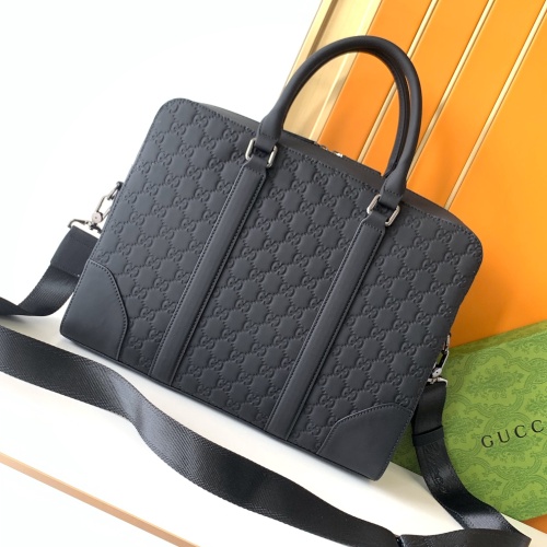 Replica Gucci AAA Man Handbags #1249441 $158.00 USD for Wholesale