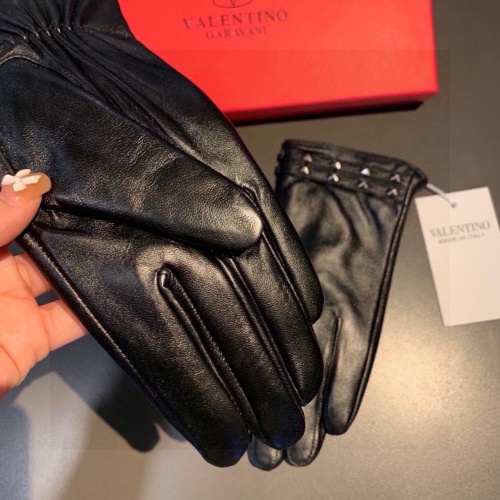 Replica Valentino Gloves For Women #1249445 $42.00 USD for Wholesale