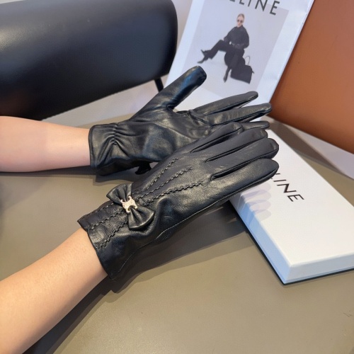 Replica Celine Gloves For Women #1249447 $45.00 USD for Wholesale