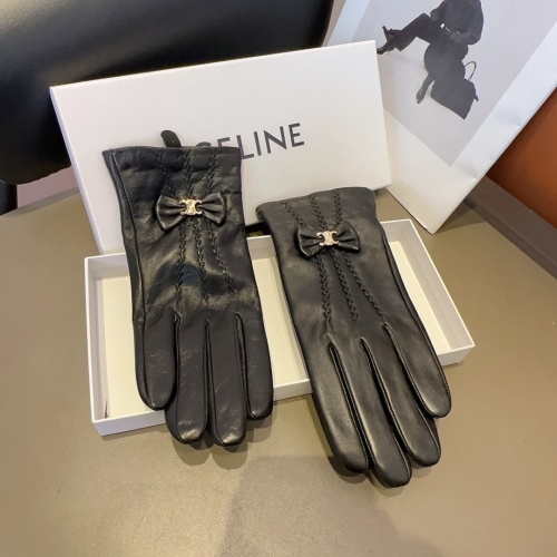 Replica Celine Gloves For Women #1249447 $45.00 USD for Wholesale