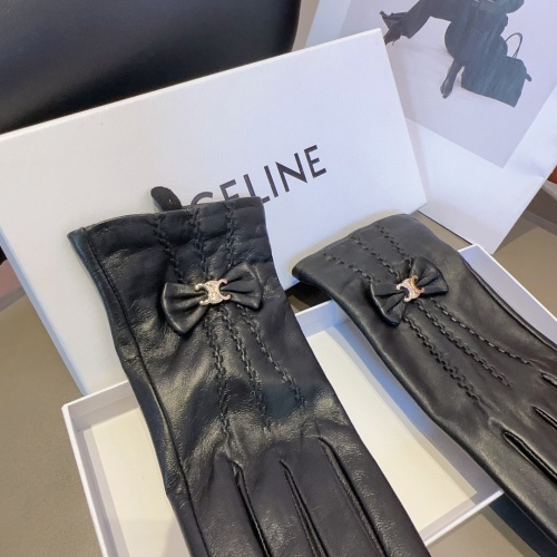 Replica Celine Gloves For Women #1249447 $45.00 USD for Wholesale