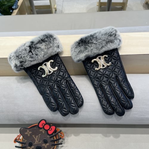 Wholesale Celine Gloves For Women #1249478 $56.00 USD, Wholesale Quality Replica Celine Gloves