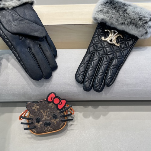 Replica Celine Gloves For Women #1249478 $56.00 USD for Wholesale