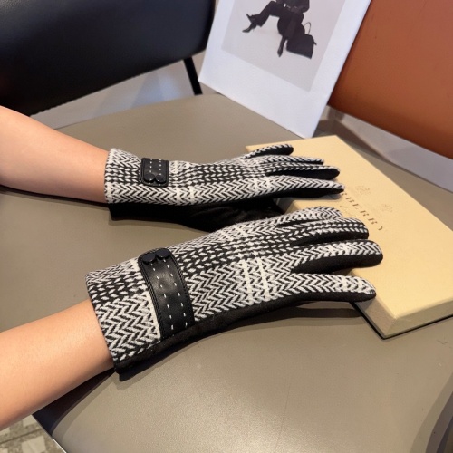 Replica Burberry Gloves For Women #1249481 $34.00 USD for Wholesale