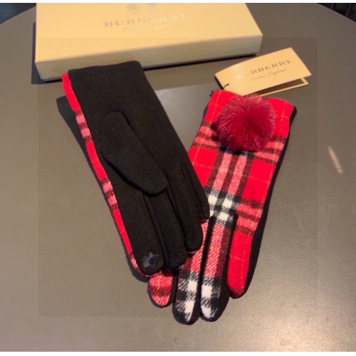 Replica Burberry Gloves #1249485 $39.00 USD for Wholesale