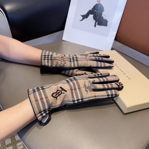 Replica Burberry Gloves For Women #1249497 $52.00 USD for Wholesale