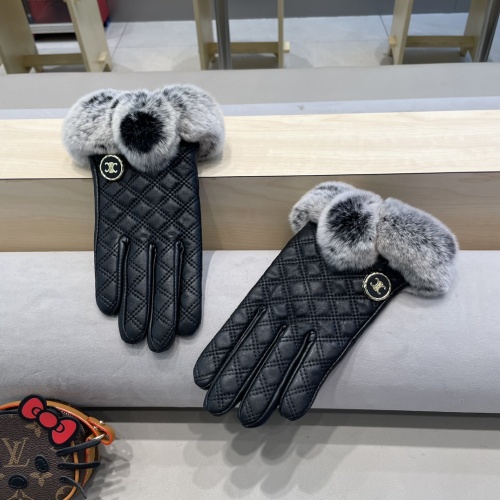 Replica Celine Gloves For Women #1249501 $52.00 USD for Wholesale