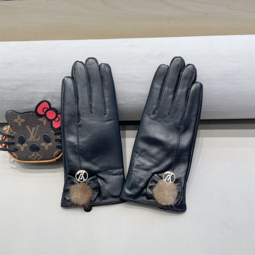 Replica Louis Vuitton LV Gloves For Women #1249505 $45.00 USD for Wholesale