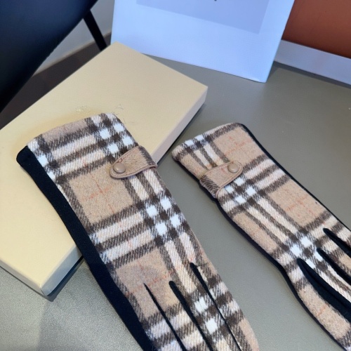 Replica Burberry Gloves #1249528 $34.00 USD for Wholesale