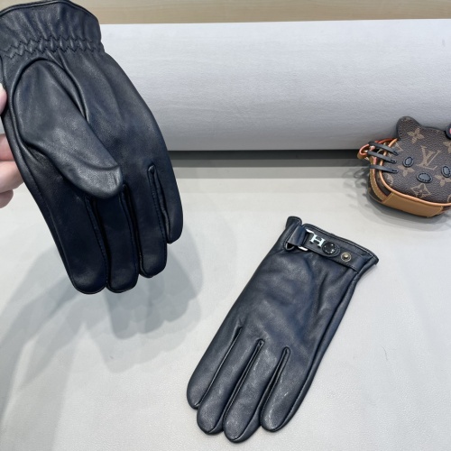 Replica Hermes Gloves For Men #1249563 $48.00 USD for Wholesale