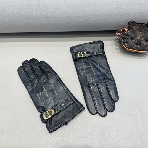 Replica Louis Vuitton LV Gloves For Men #1249590 $48.00 USD for Wholesale