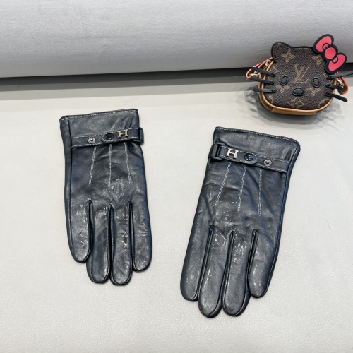 Wholesale Hermes Gloves For Men #1249607 $48.00 USD, Wholesale Quality Replica Hermes Gloves