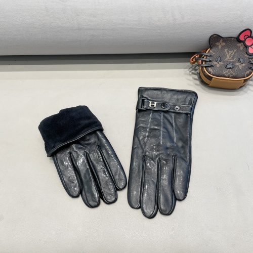 Replica Hermes Gloves For Men #1249607 $48.00 USD for Wholesale