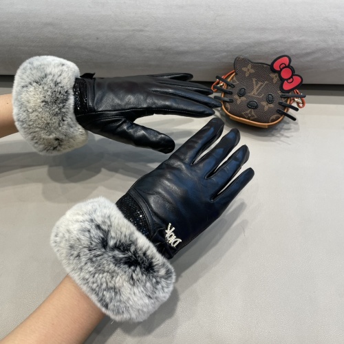 Replica Christian Dior Gloves For Women #1249608 $52.00 USD for Wholesale