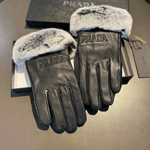 Wholesale Prada Gloves For Women #1249609 $48.00 USD, Wholesale Quality Replica Prada Gloves