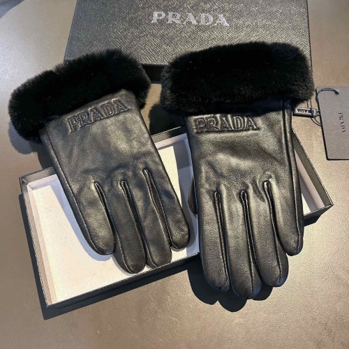 Wholesale Prada Gloves For Women #1249610 $48.00 USD, Wholesale Quality Replica Prada Gloves