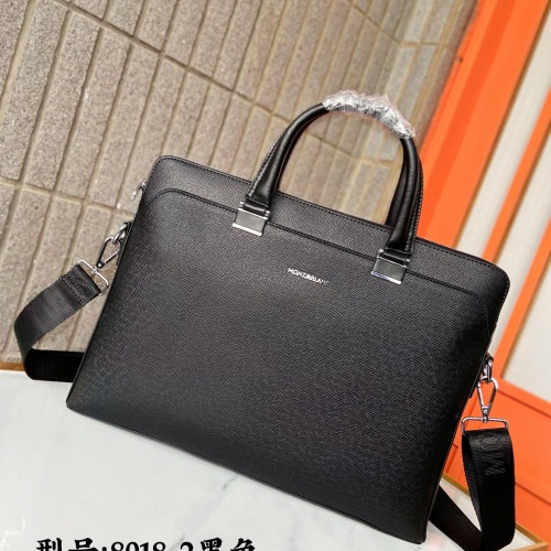 Wholesale Mont Blanc AAA Man Handbags #1249626 $96.00 USD, Wholesale Quality Replica Mont Blanc AAA Man Handbags