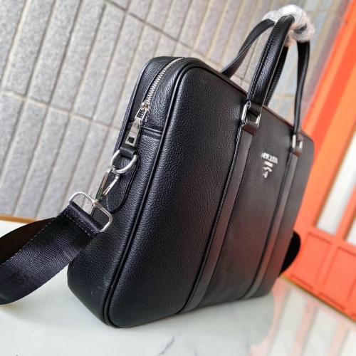 Replica Prada AAA Man Handbags #1249630 $105.00 USD for Wholesale